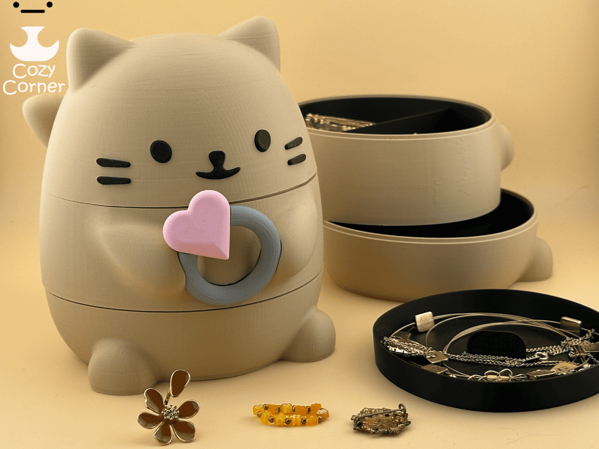 3d printed gifts_13_cat jewelry box